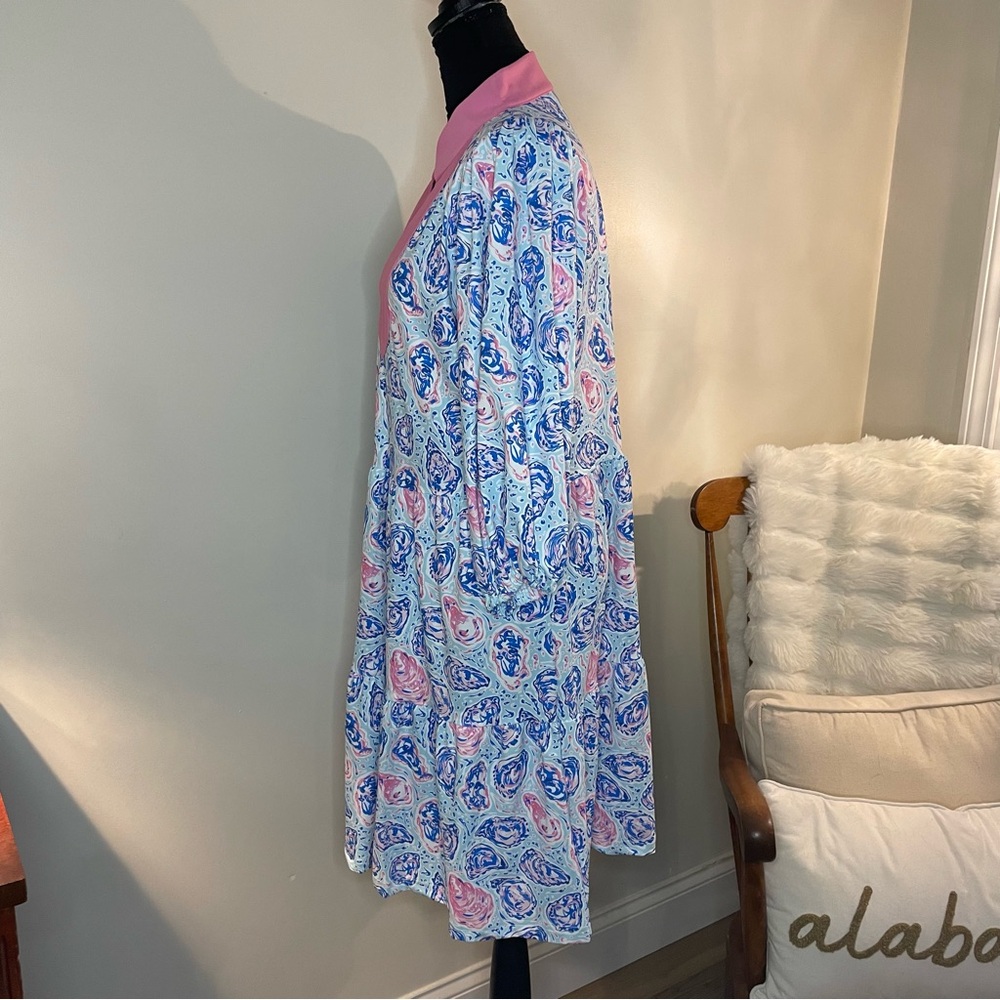 Simply Southern "Oyster Shell" Performance Dress Sizes Small, Medium, Large - Picture 2 of 7